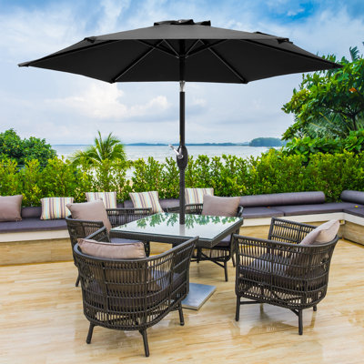 7.5 Foot 8 Foot Patio Umbrellas You ll Love Wayfair Canada